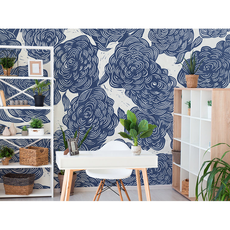 Karen Revis Floral Wall Mural Wayfair